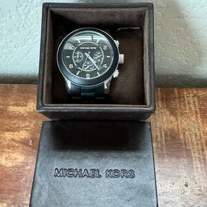 Michael Kors Men's Runway Black Watch MK8107